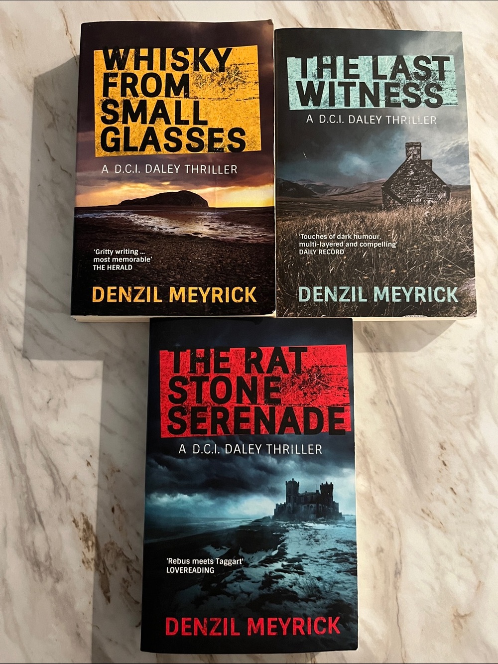 3 Denzil Meyrick DCI Daley Thrillers